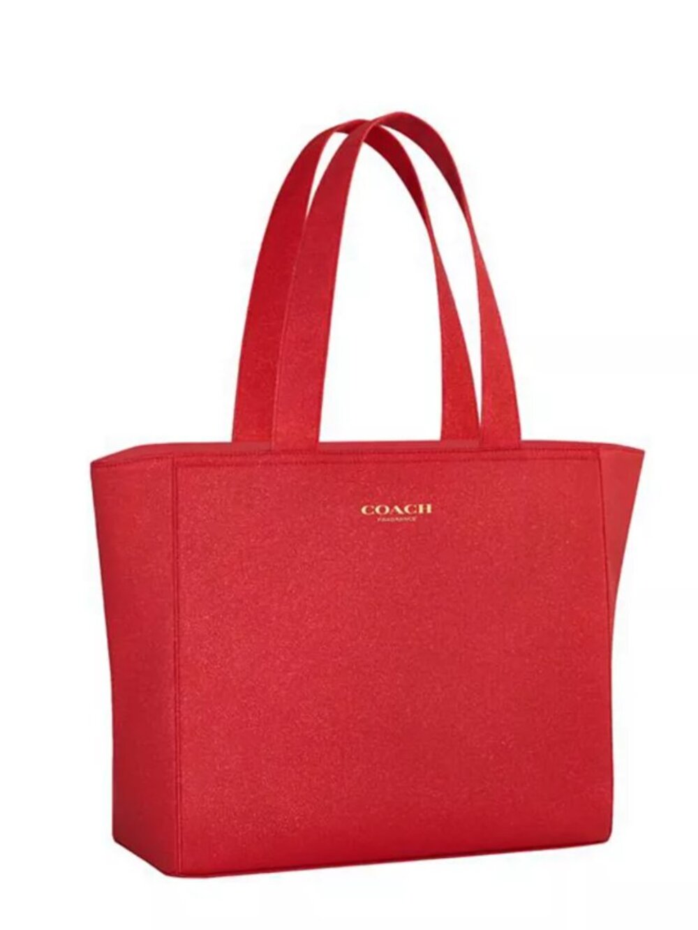 COACH fragrance Red Canvas Tote